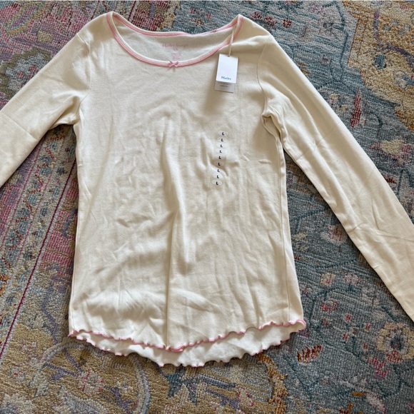 Little Blue House Hatley Lounge Wear NWT Super Soft 2 Tops and Flannel Pants - Picture 4 of 10